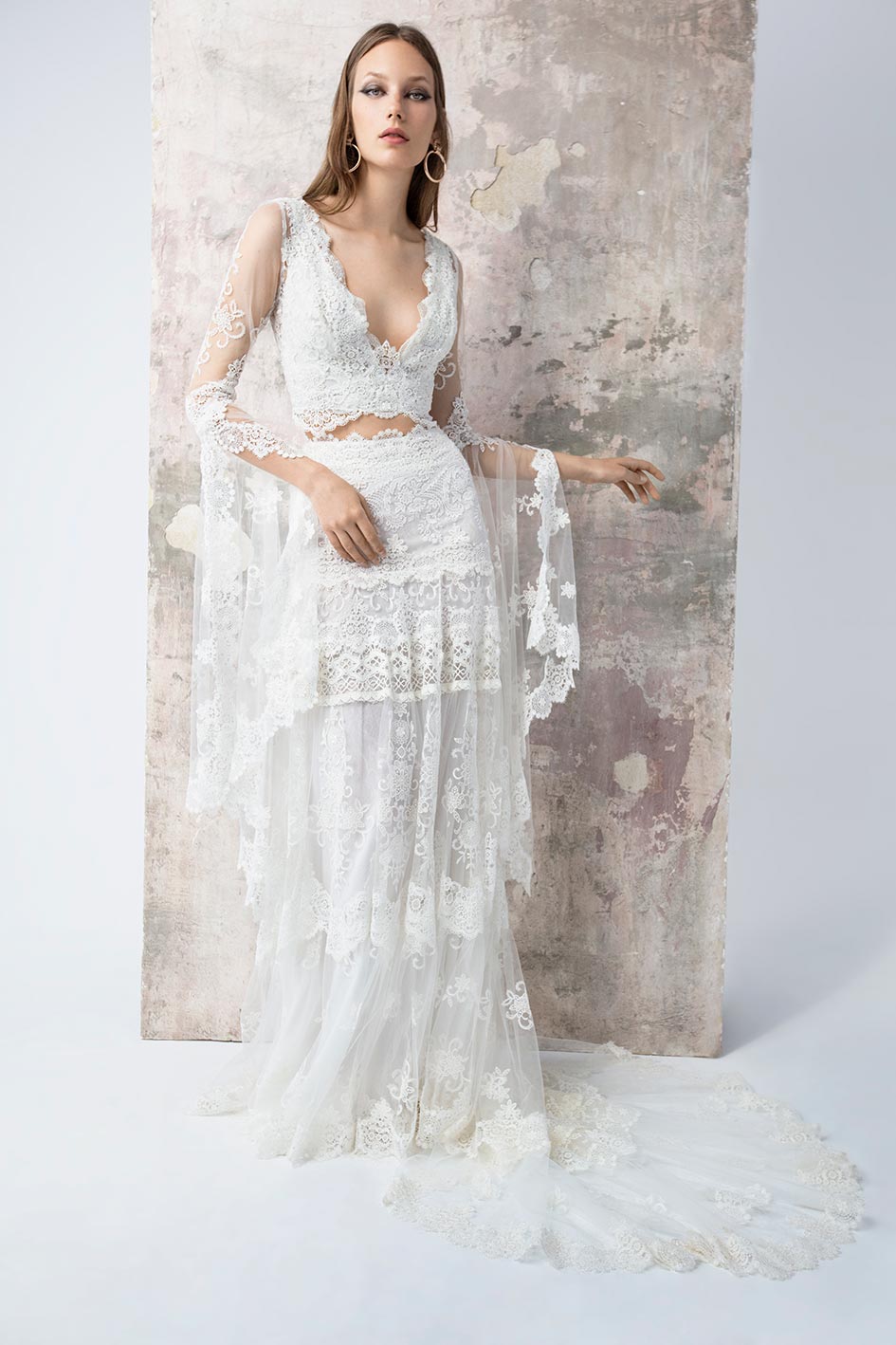 Zaha- Vestido de novia boho
